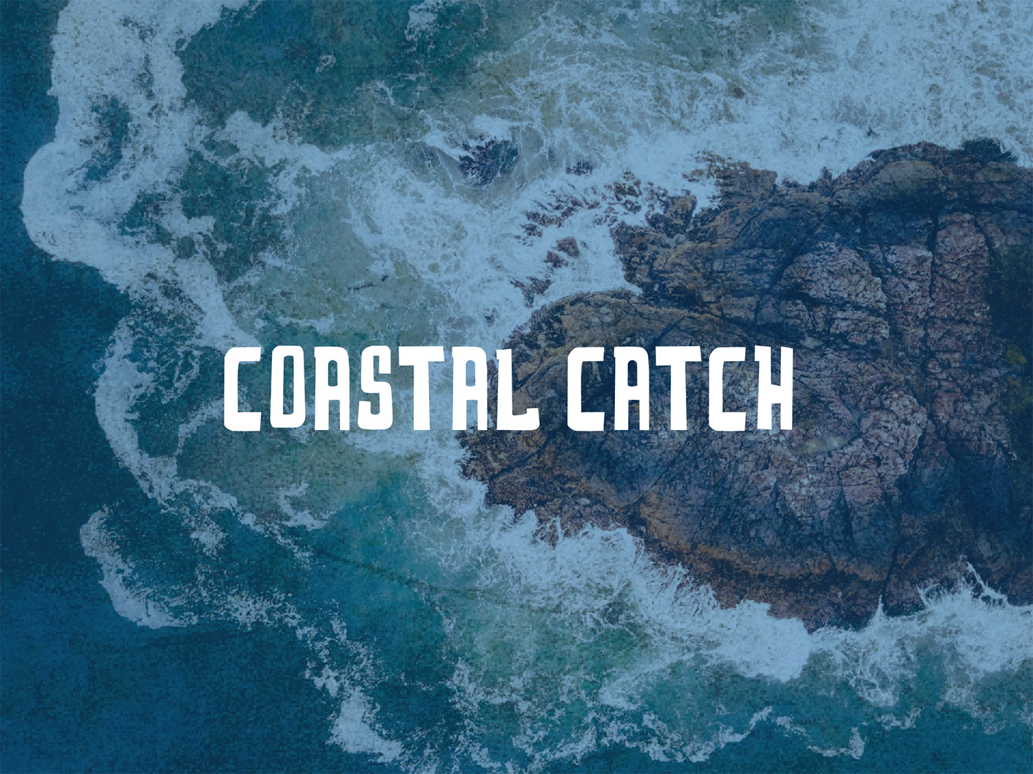 Coastal Catch packaging design branding