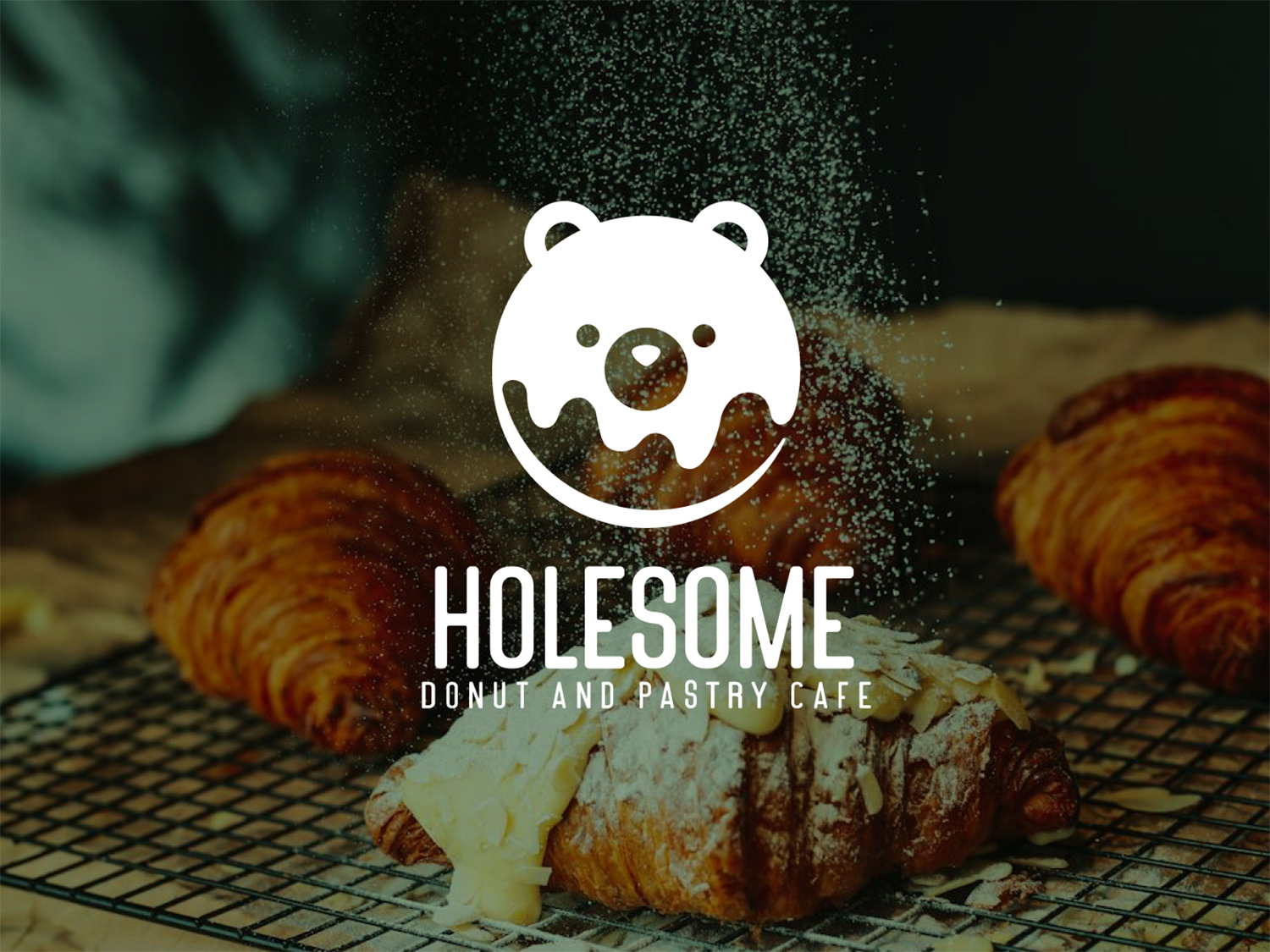 HoleSome Pastry Logo Design